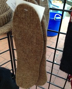 Alpaca Felted Insoles