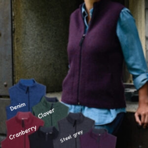 Women's Alpaca Zipper Vest
