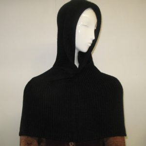 Alpaca Fur Hooded Cowl