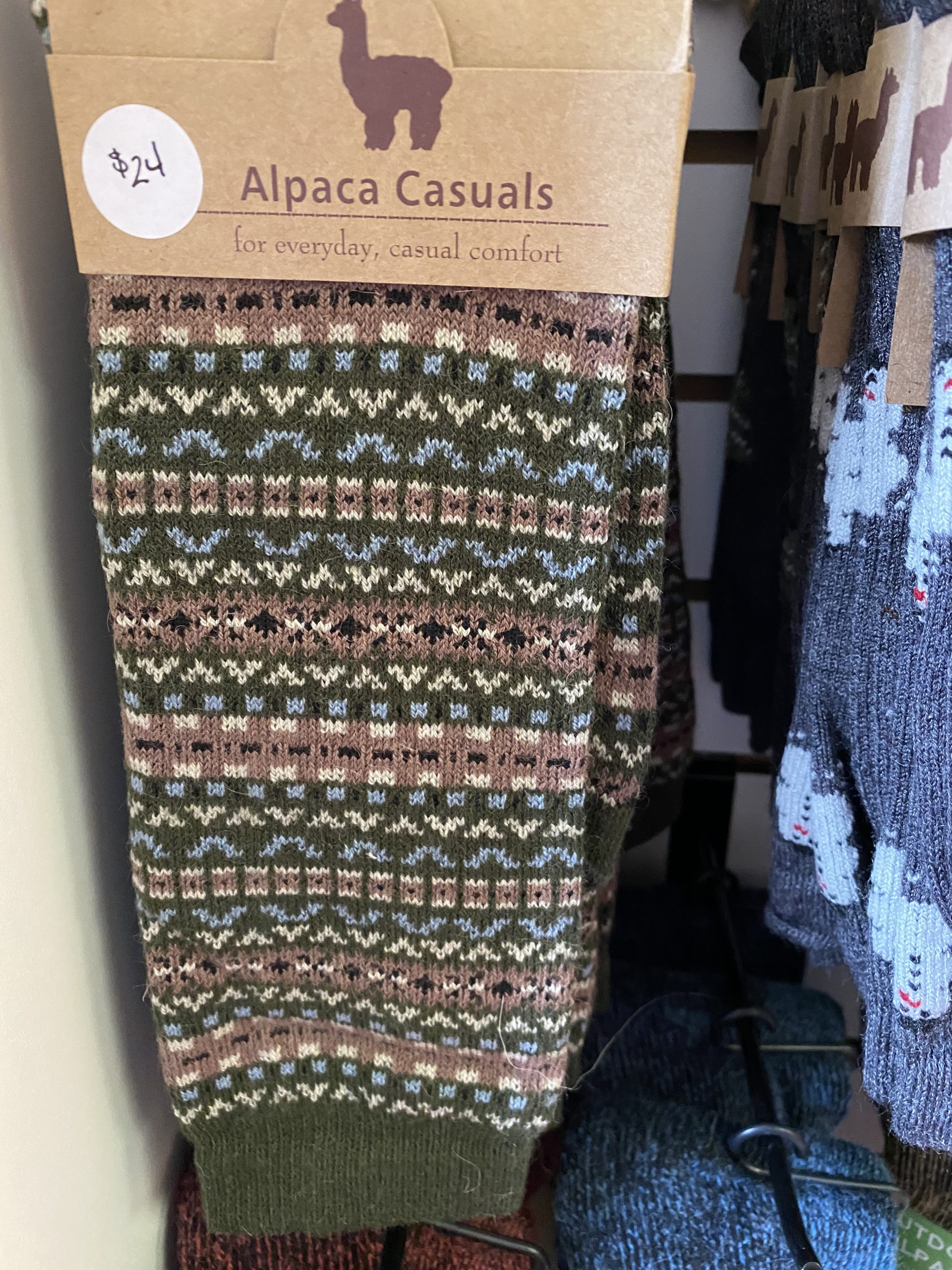 Alpaca Bamboo Casual Socks