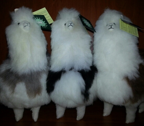 alpaca fur stuffed animal