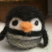 Handmade Alpaca Penguin Toy for Sale