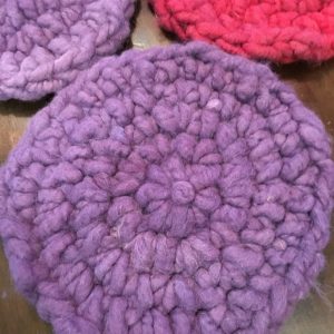 Dyed Raw Alpaca Fiber
