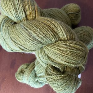 Olive green fingering weight Alpaca yarn