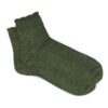 Scallop Trimmed Alpaca Ankle Socks - Image 2