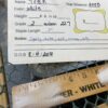 2024~~Zipper like crimp white Alpaca Fleece~Trek - Image 4