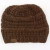 Textured Alpaca Slouch Beanie Hat - Image 2