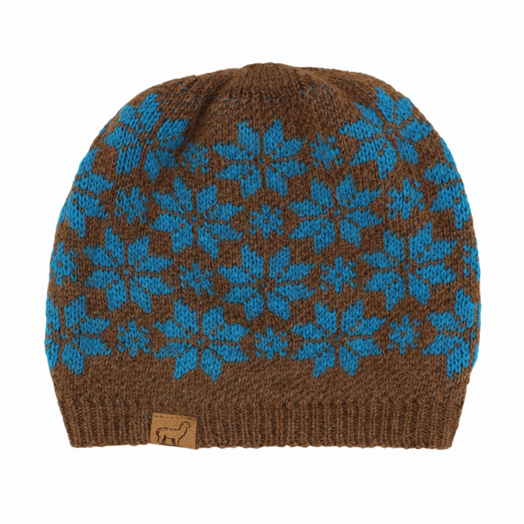 Textured Alpaca Slouch Beanie Hat - Image 6