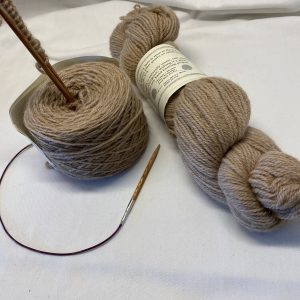 Light brown Alpaca yarn