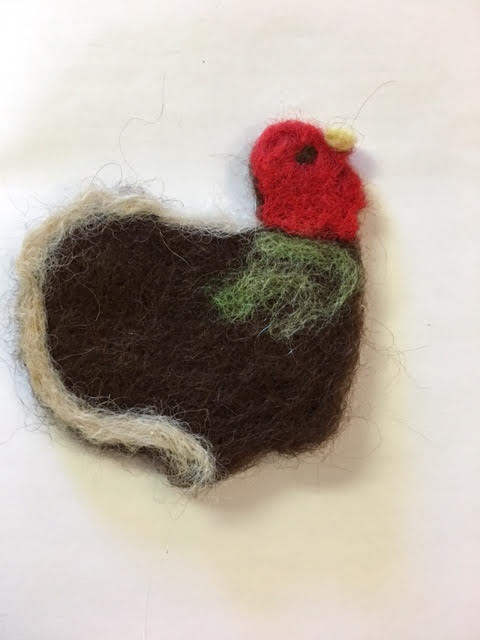 Using Cookie Cutters as Needle Felting Supplies