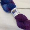 Dark purple and blue sock weight Alpaca yarn