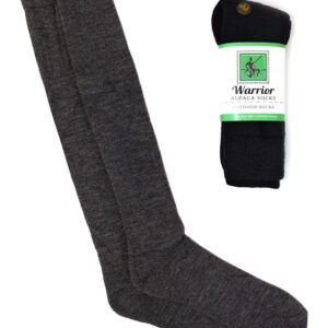 Outdoor Over-the-Calf Alpaca Socks - Terry Lined