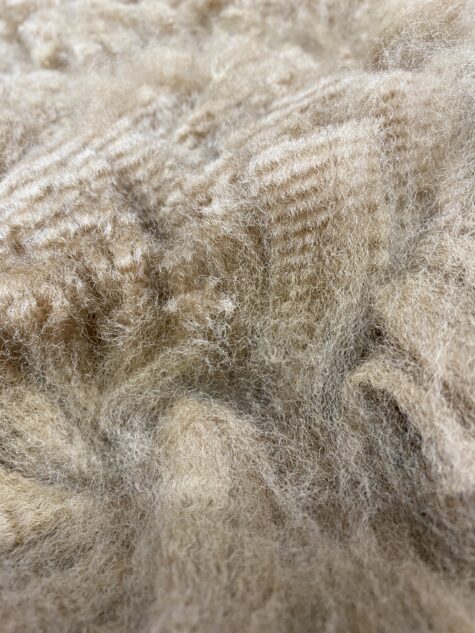 2024 Dark Fawn - Alpaca  Fleece ~ Mans Man