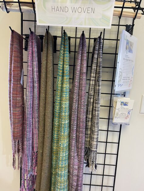 Handwoven Scarves created by Julie
