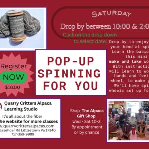 Pop-Up Spinning for you