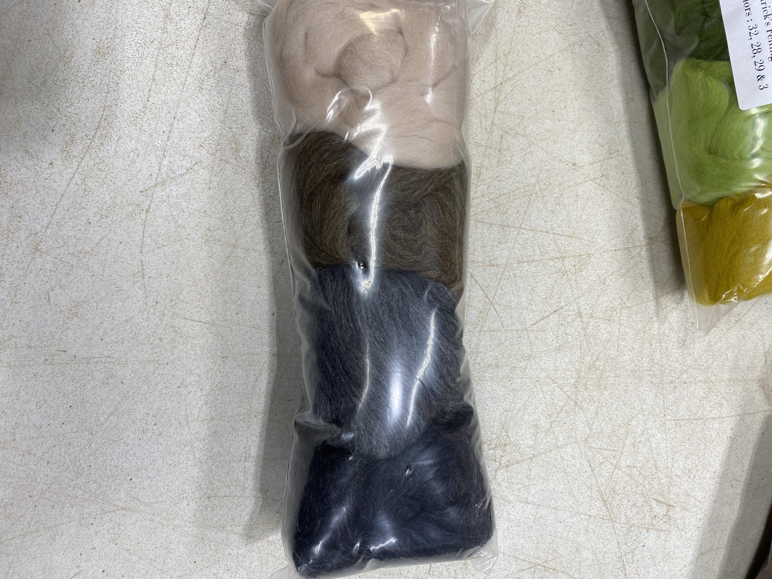 100% Polish Merino Needle Felting Wool Color Packs - Image 5