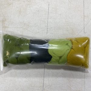 100% Polish Merino Needle Felting Wool Color Packs