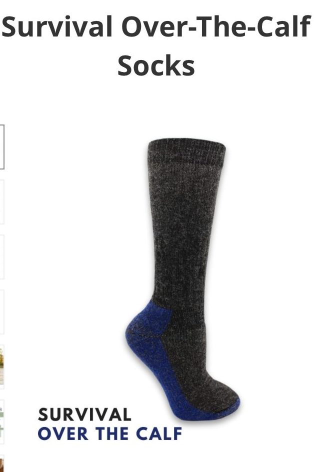 Survival Over the Calf Socks
