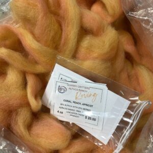 Alpaca Tri-color Roving Blend