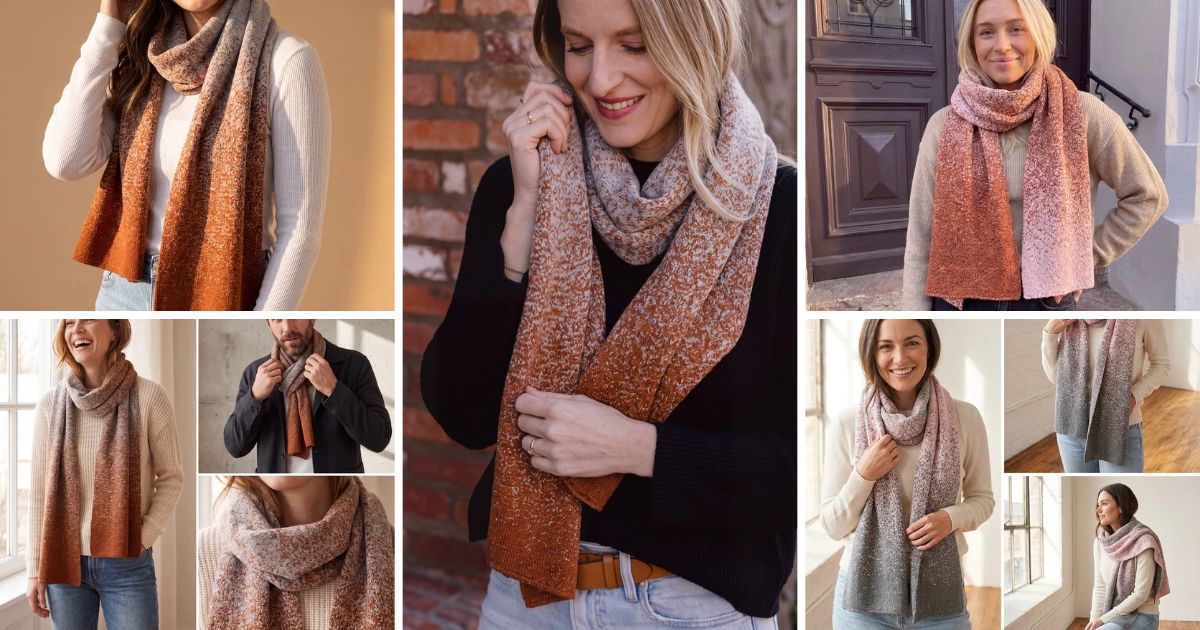Alpaca Scarf Ombre